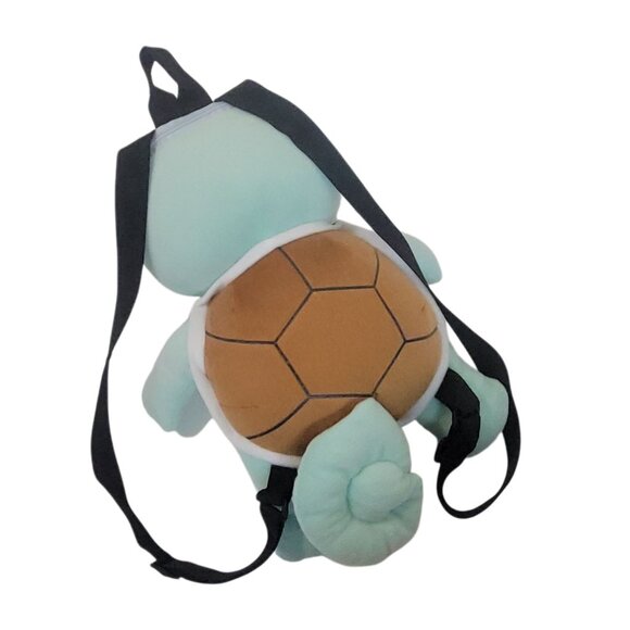 Pokemon Squirtle Plush Backpack 2015 Game Freak Soft & Adorable Kids Bag - Picture 2 of 11